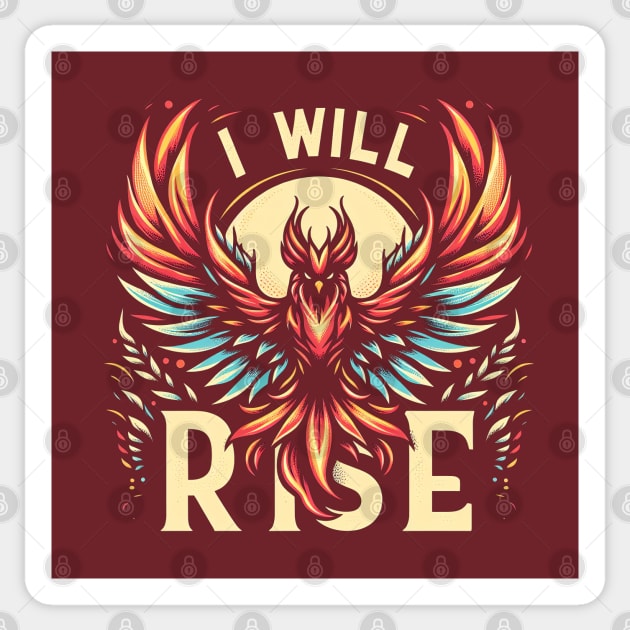 I Will Rise Sticker by Fabled